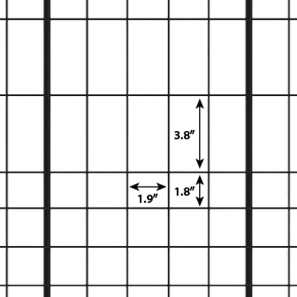 Vigoro Rockdale 43.8 in. Black Steel Fence Panel (3-Pack) - Image 9