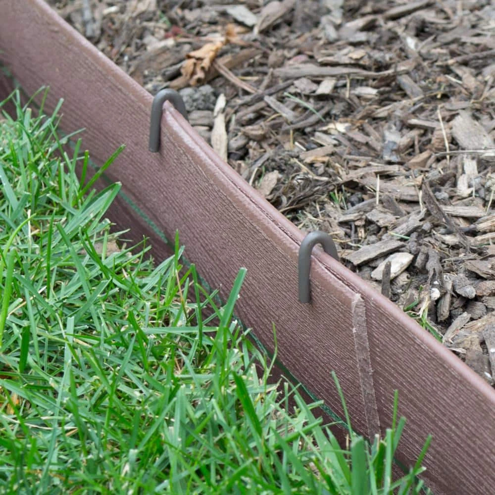 Vigoro 20 ft. Premium Brown Composite Edging - Image 5