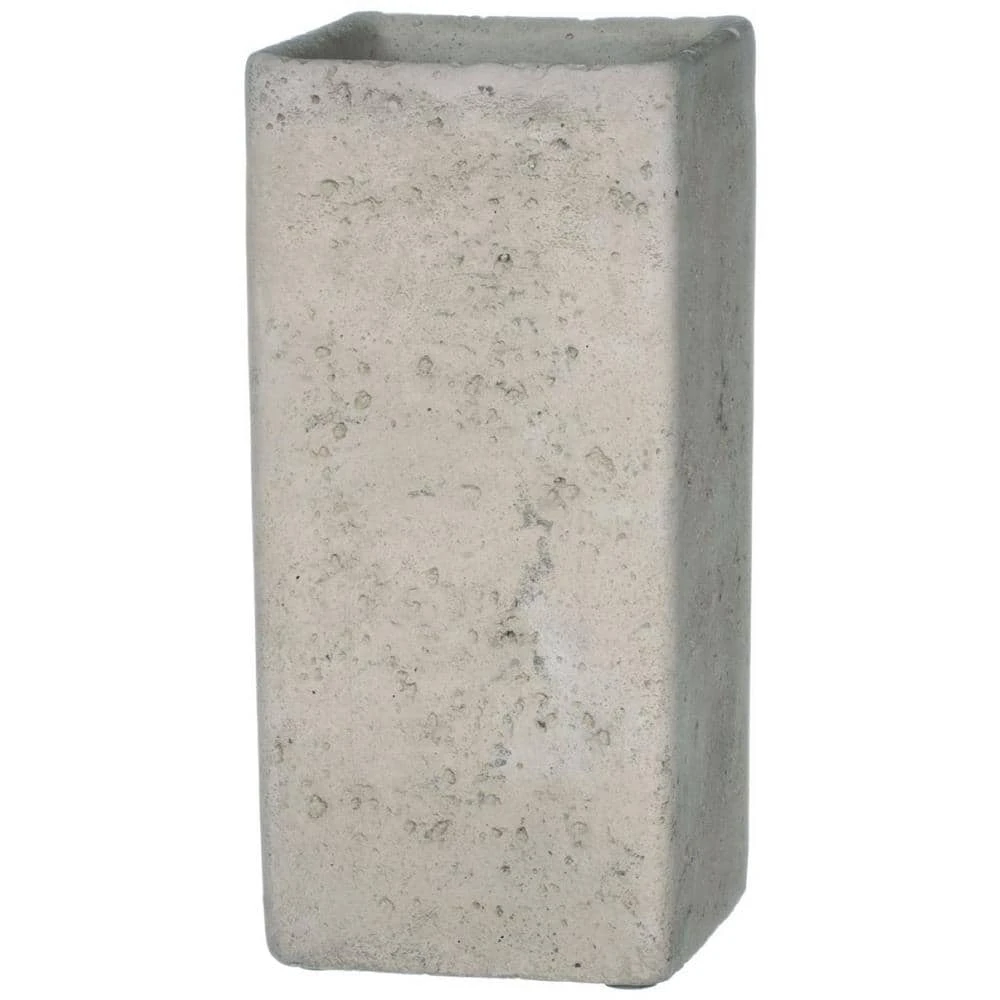 SULLIVANS Gray Cement Square Planter