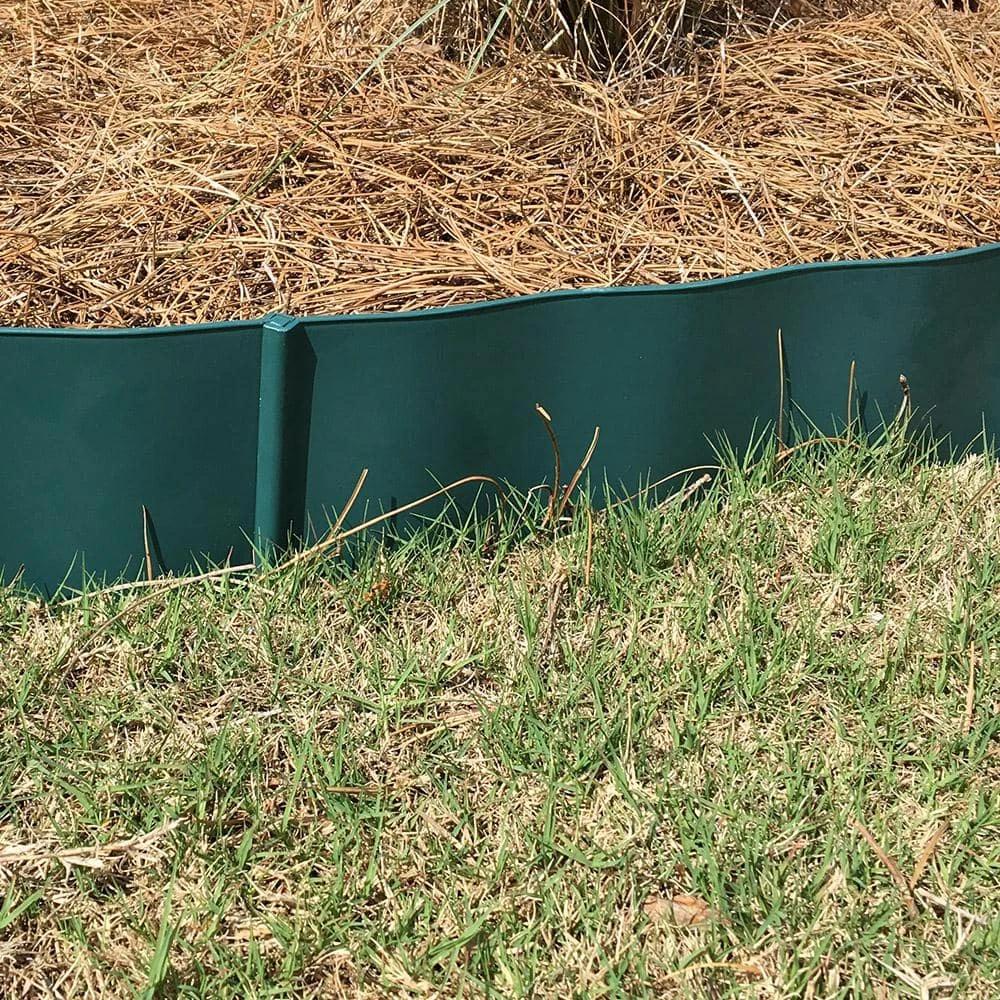 Vigoro 2 ft. W x 0.25 in. L Green Plastic Easy Edging - Image 5