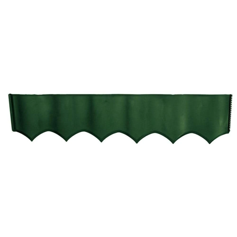 Vigoro 2 ft. W x 0.25 in. L Green Plastic Easy Edging