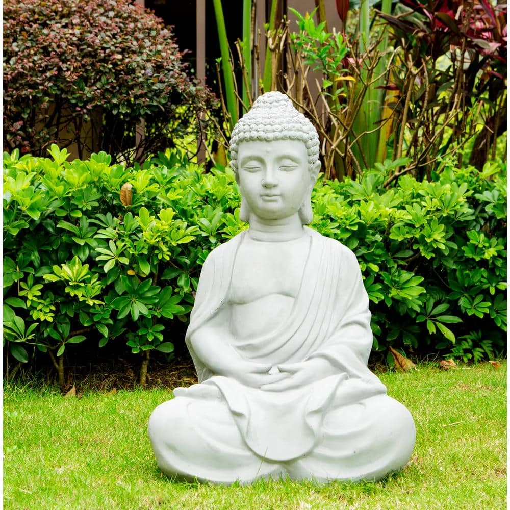 KANTE Lightweight Sitting Meditating Buddha Zen Indoor - Image 3