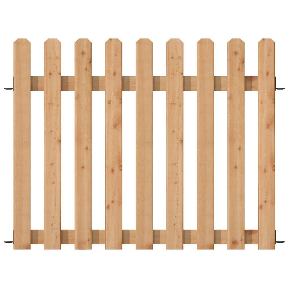 Vigoro 37.1 in. H x 45.35 in. W Cedar Garden Fence Panel