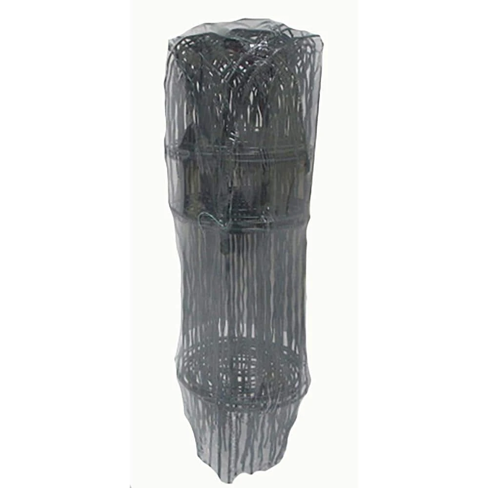 Vigoro 14 in. x 20 ft. Rolled Metal Garden Fence, Green - Image 2