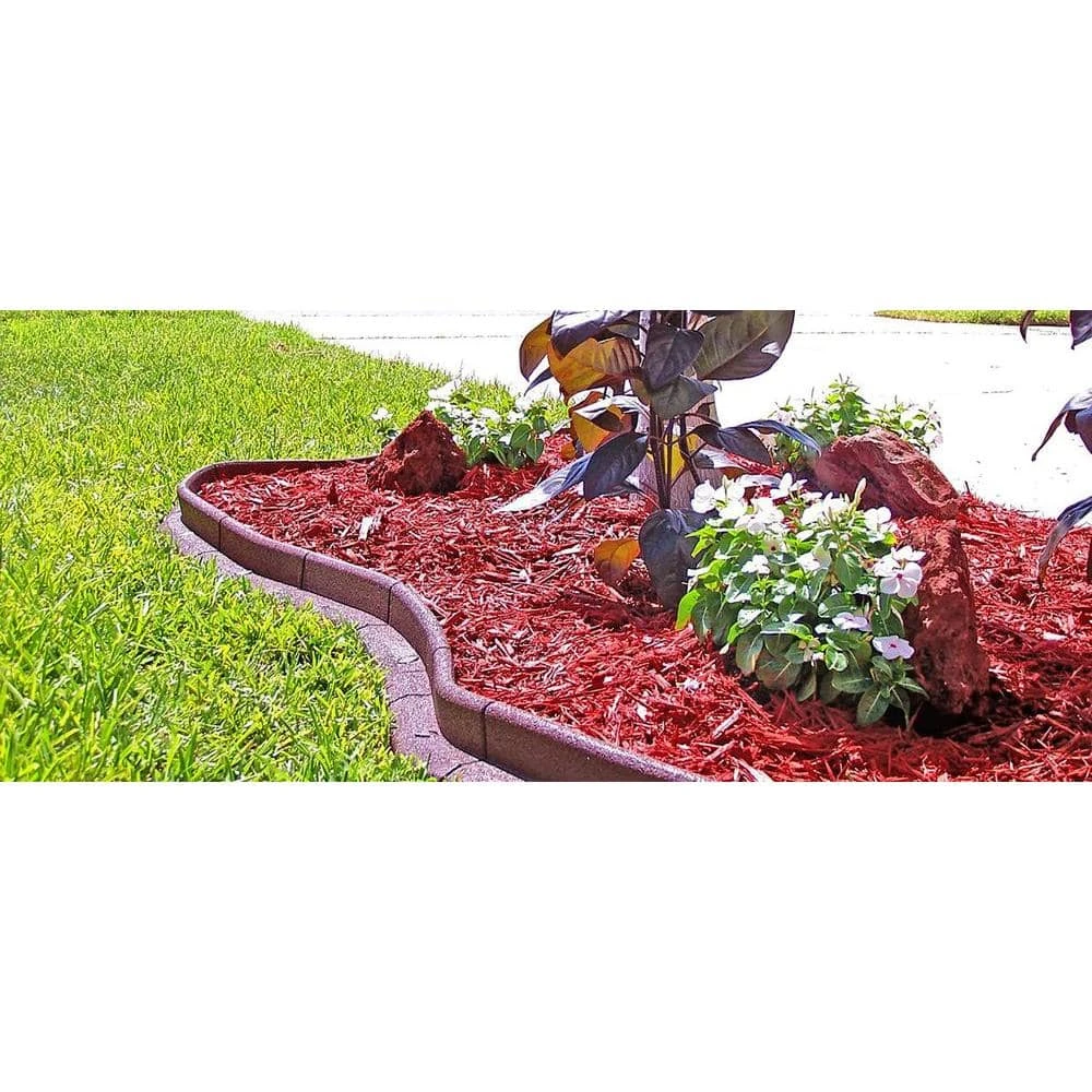 Vigoro EcoBorder 4 ft. Red Rubber Landscape Edging (6-Pack) - Image 10