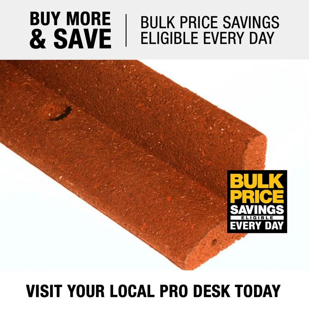 Vigoro EcoBorder 4 ft. Red Rubber Landscape Edging (6-Pack) - Image 7