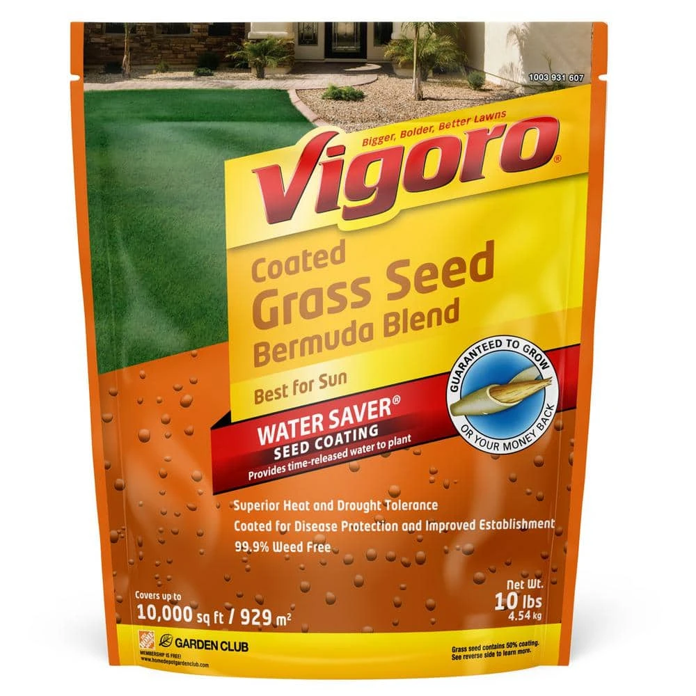Vigoro 10 lbs. Bermuda Grass Seed Blend with Water Saver Seed Coating