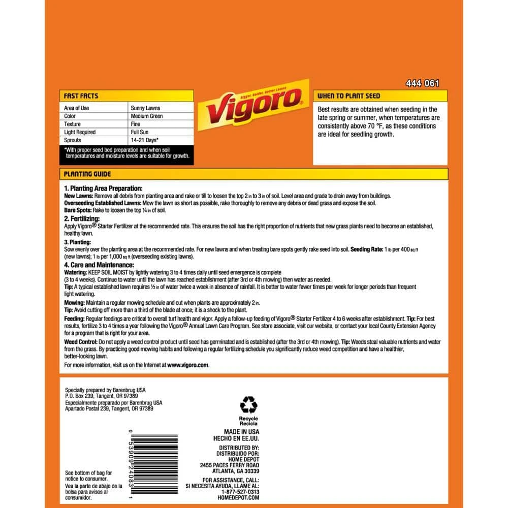 Vigoro 1 lb. Bermuda Grass Seed Blend with Water Saver Seed Coating - Image 3