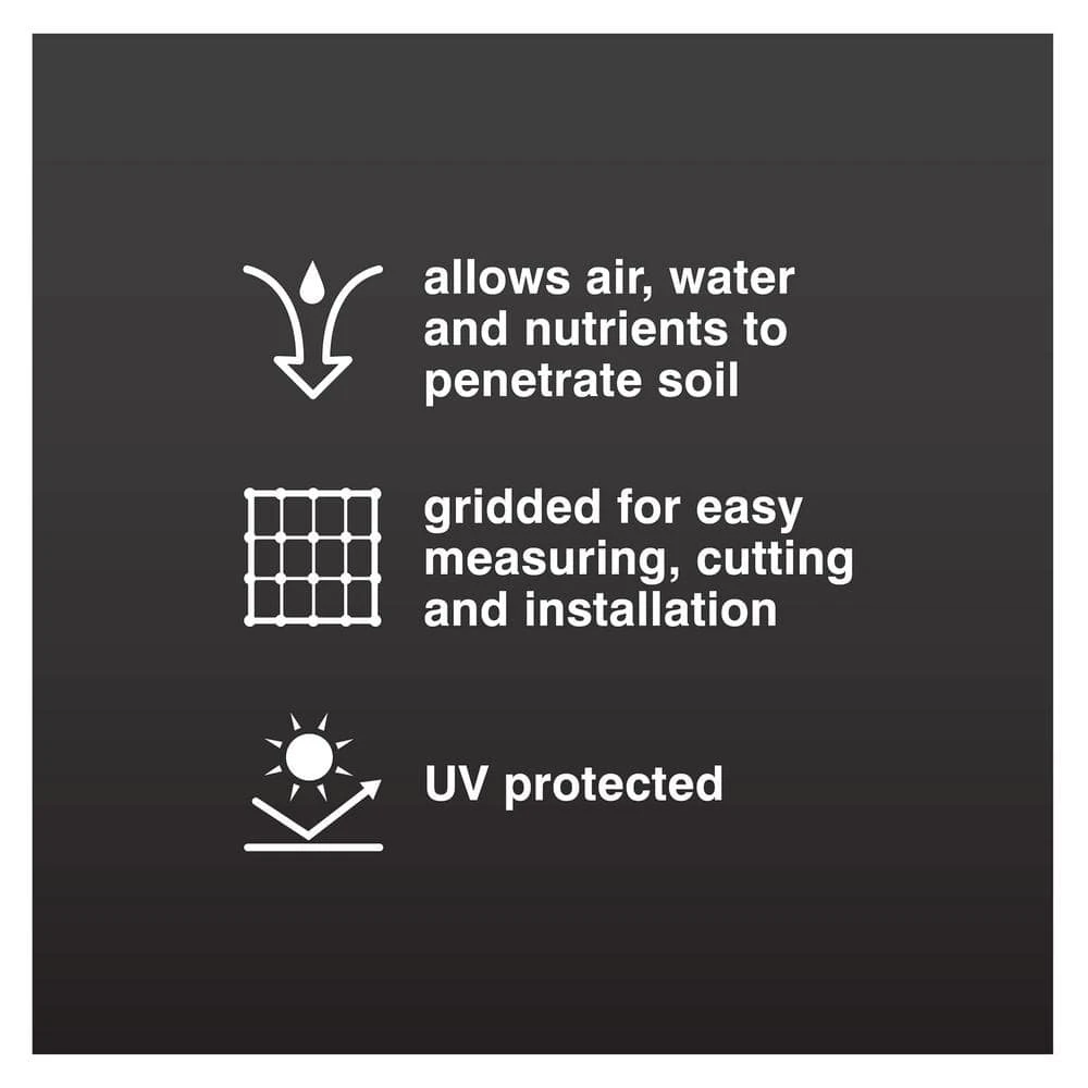 Vigoro 6 ft. x 100 ft. 3 oz. Woven Weed Barrier - Image 4