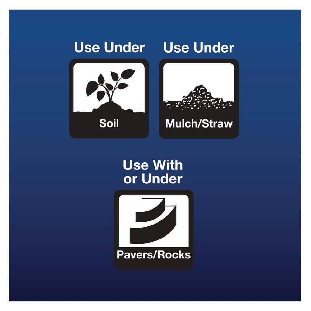 Vigoro 4 ft. x 100 ft. Weed Barrier Landscape Fabric - Image 2