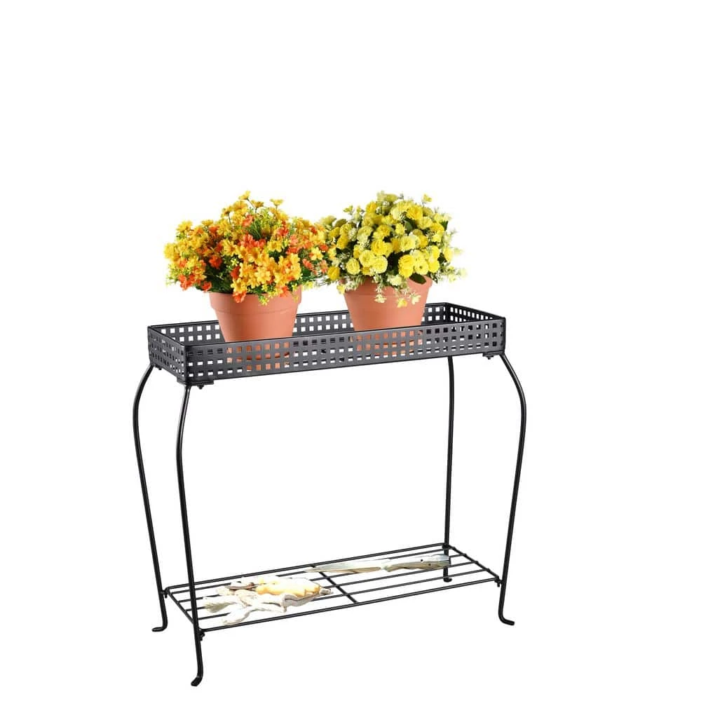 Vigoro Knock Down Rectangular Plant Stand - Image 2