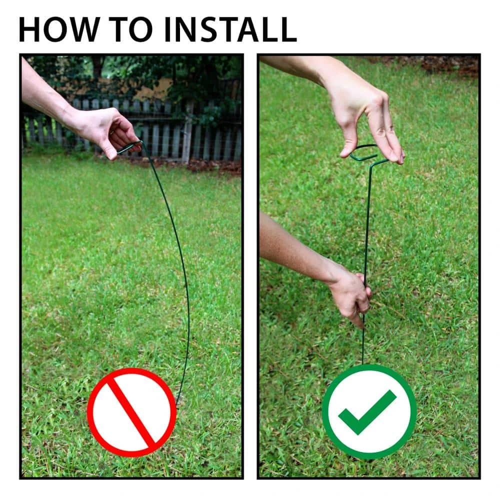 Vigoro 18 in. H x 1.50 in. W Steel Plant Prop - Image 2