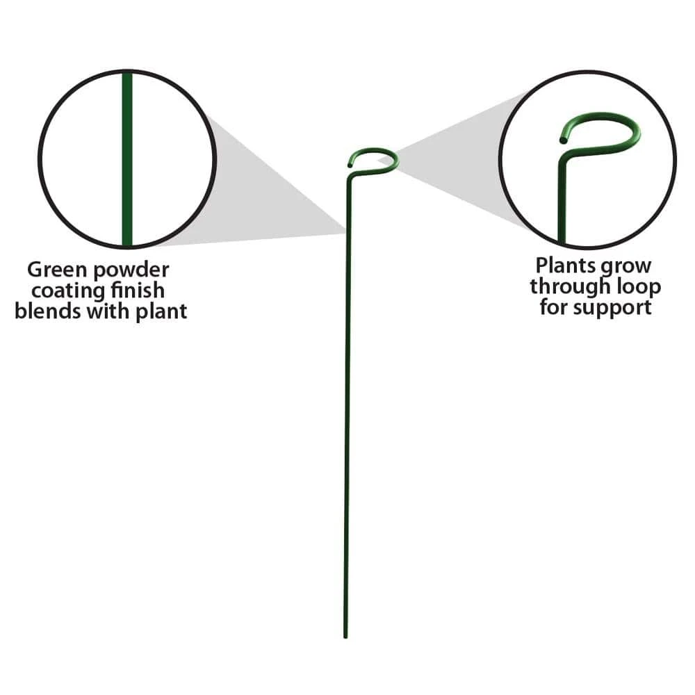 Vigoro 18 in. H x 1.50 in. W Steel Plant Prop - Image 6