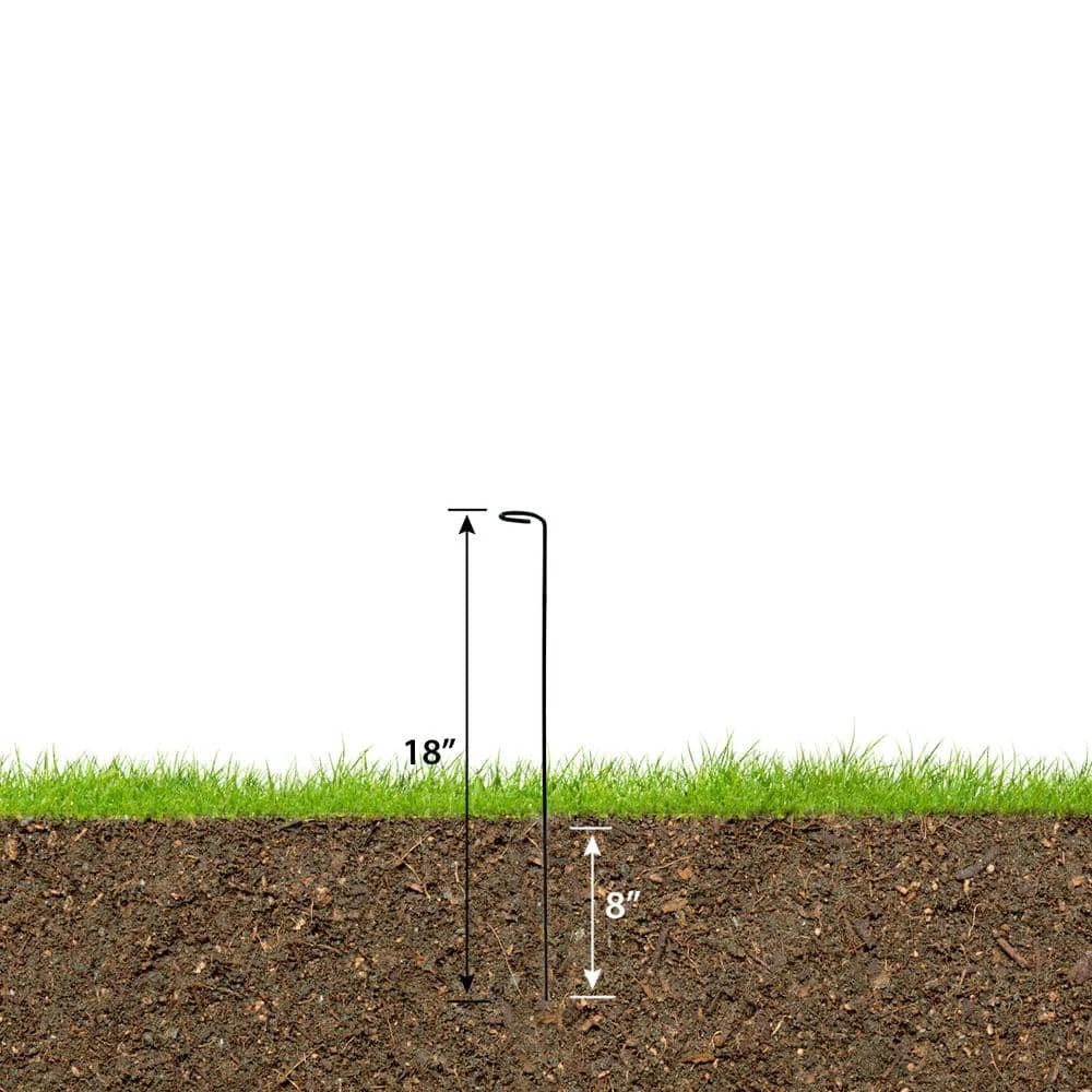 Vigoro 18 in. H x 1.50 in. W Steel Plant Prop - Image 5