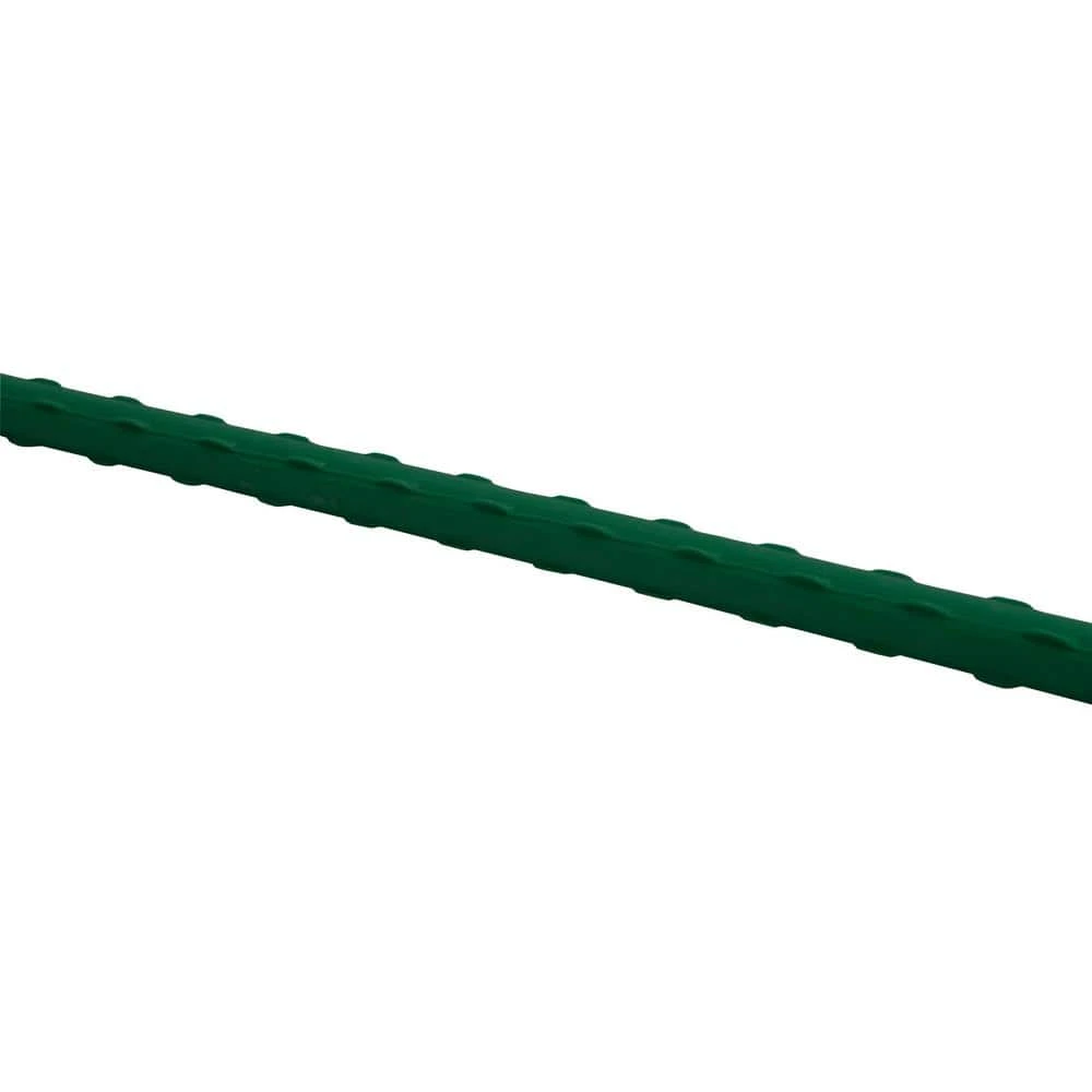 Vigoro 6 ft. Green Colored Steel Core Garden Stake - Image 5